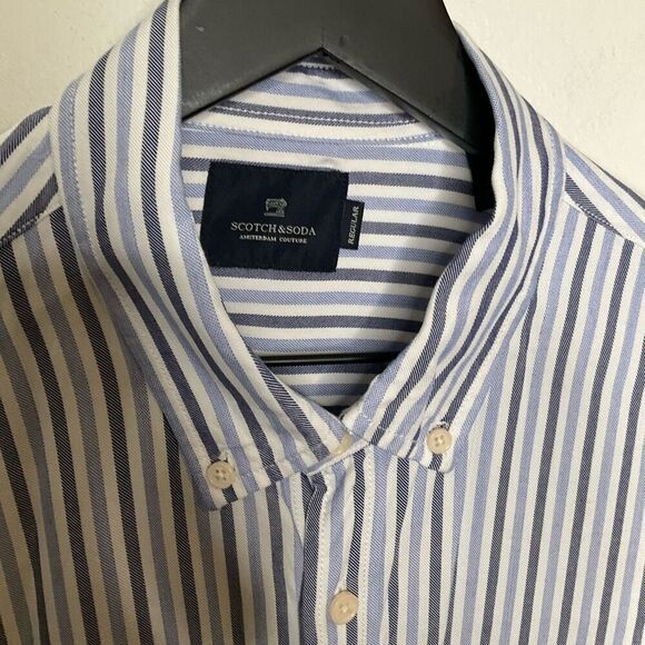 Scotch & Soda Stripe Button Down Shirt - Picture 4 of 9